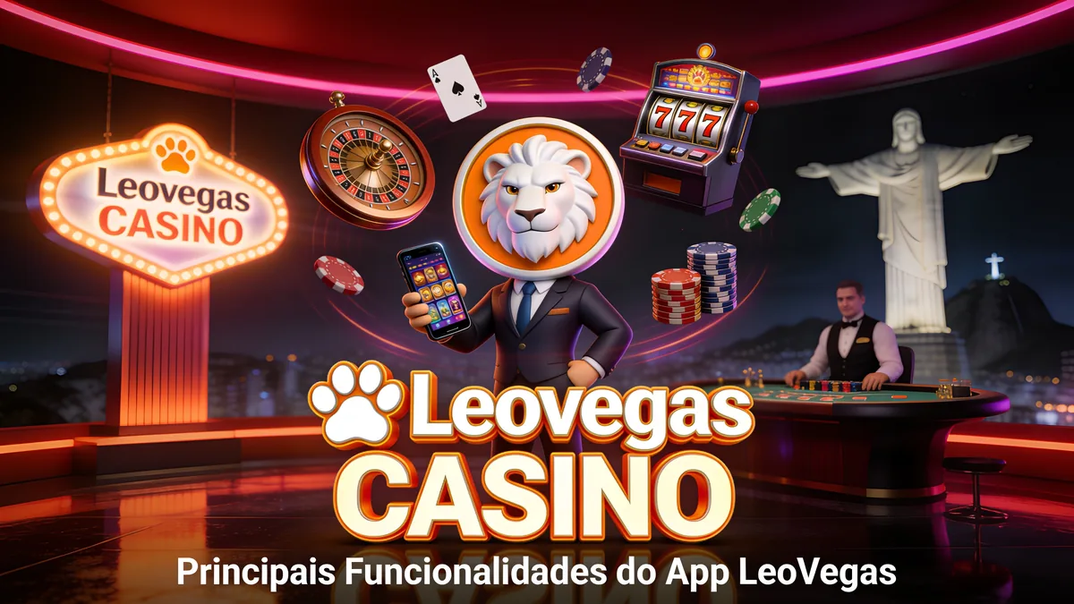 Principais Funcionalidades do App LeoVegas: leovegas guide for players in Brazil